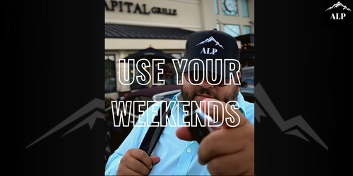 Use Your Weekends or Be Used By Your Weekends
