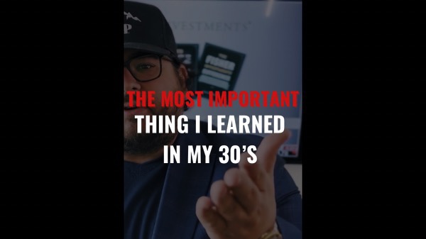 The Most Important Thing I Learned In My 30’s
